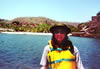 Andrea kyaking