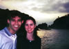 On a sunset cruise